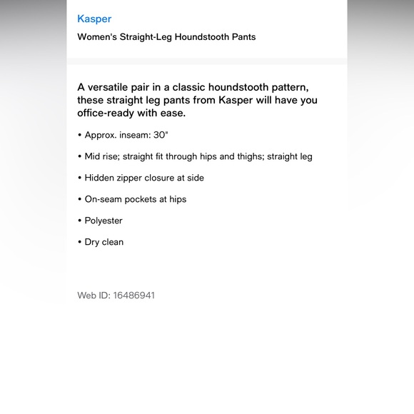 NWT Kasper Houndstooth Blazer - Picture 5 of 9